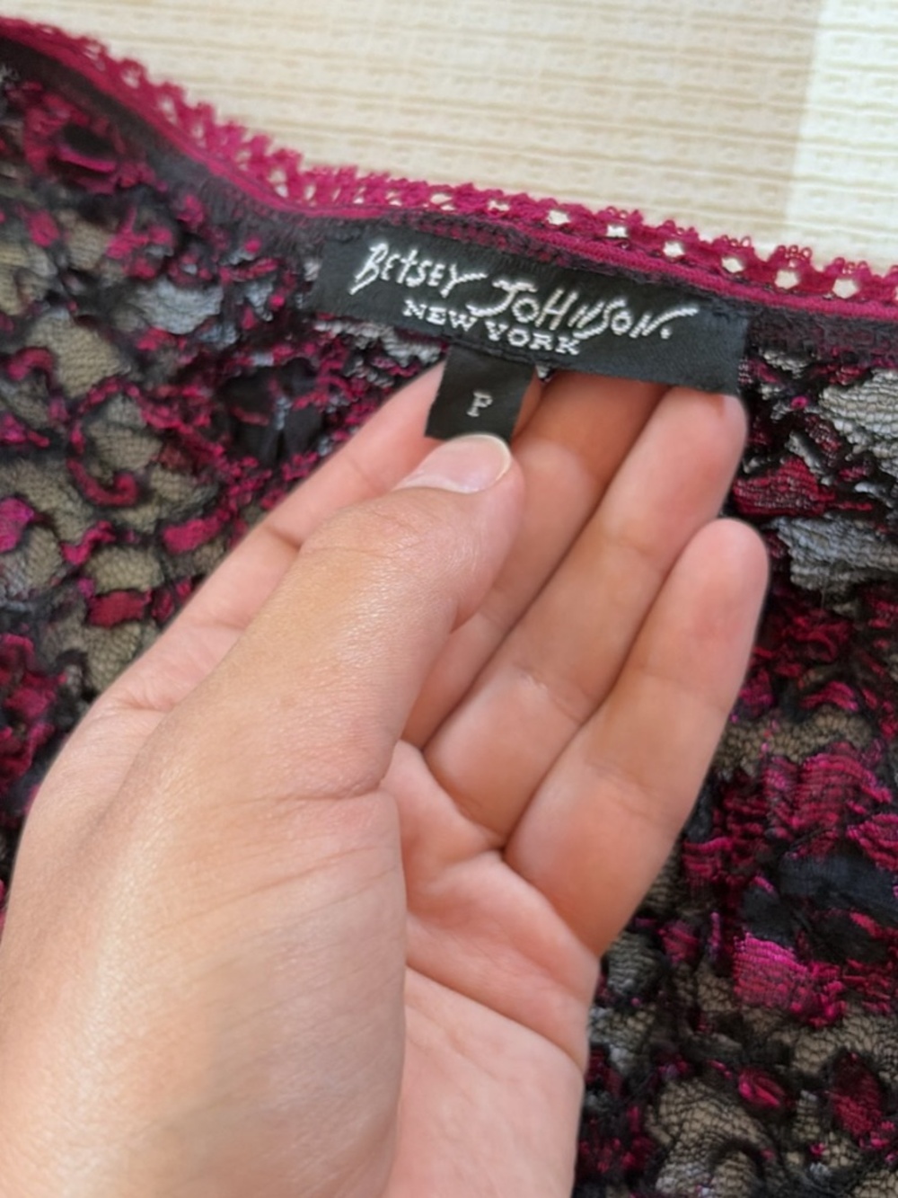 Betsy Johnson Lace Dress - Picture 2 of 3